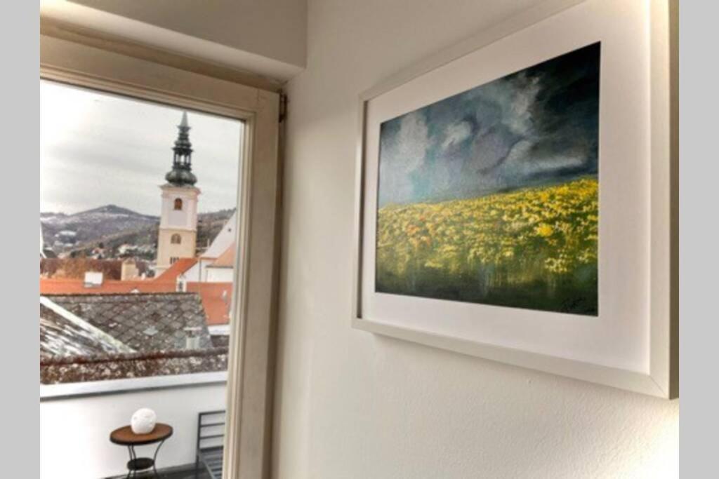 Terrassen Appartement Ueber Den Daechern Von Krems Exteriör bild
